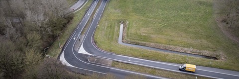 Start aanleg rotonde Middenmeer - bocht